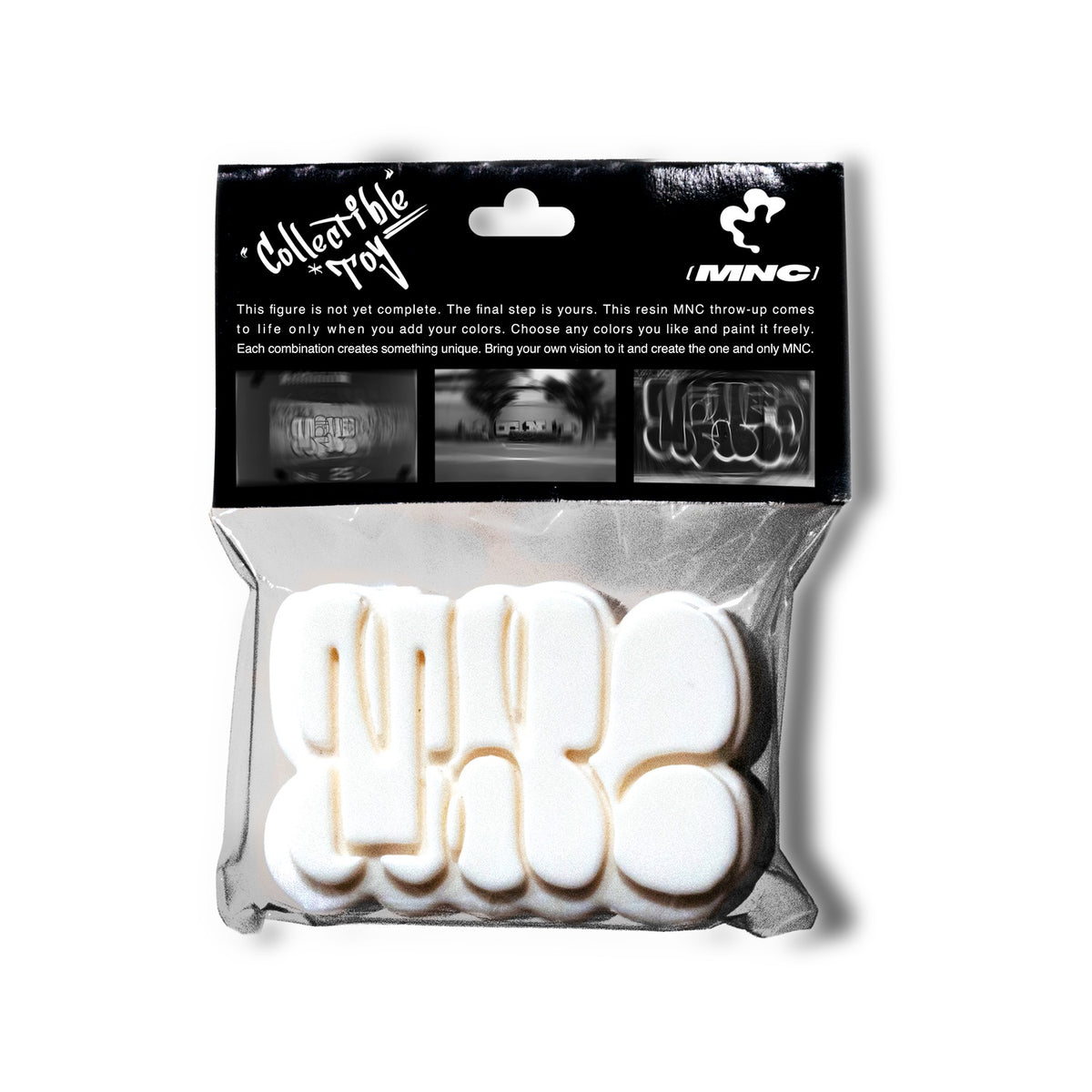 MNC Throw-up Logo Figure