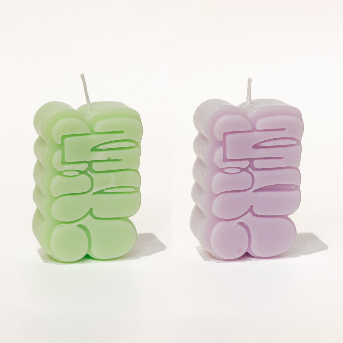 MNC Throw-up Logo Candle